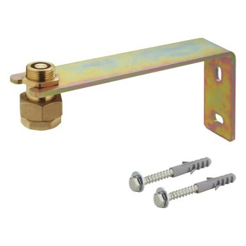 Suport pentru vas de expansiune EMMETI, pentru vase de 18 și 24 l, racord 3/4" cu supapă de sens dublă